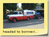 headed to bonneville